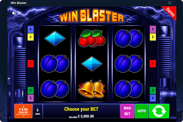 An image of the Classic Slot on the Vulkan Vegas site-ul web