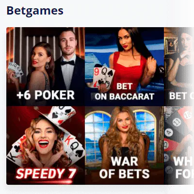 Imagine cu aspectul categoriei BetGames